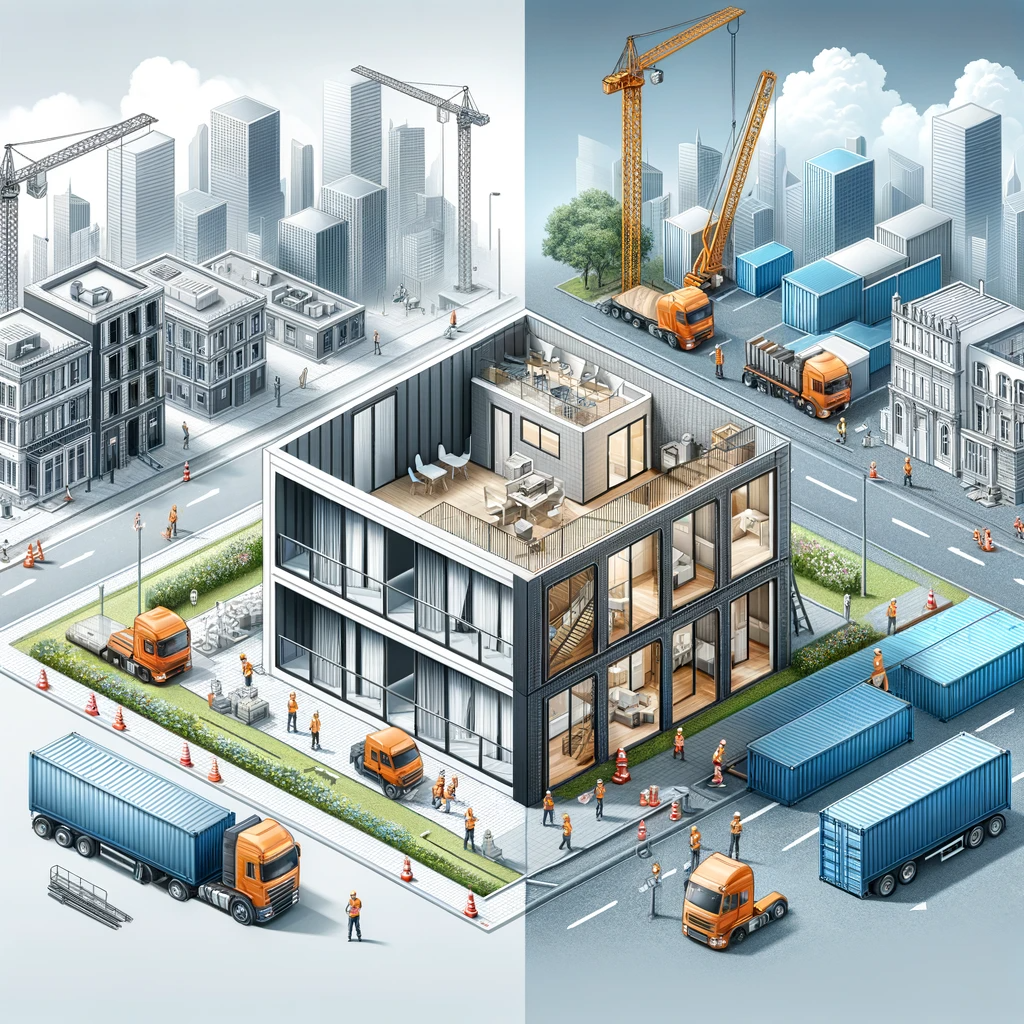 Modulbau vs. Containerbau: Unterschiede für Ihr Bauprojekt Modulbau vs. Containerbau: Unterschiede für Ihr Bauprojekt